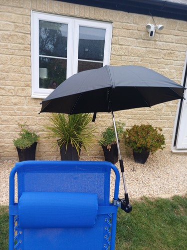 Chair umbrella with clip - , 360